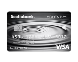 Scotia Momentum No-Fee Visa Card by Scotiabank - Cash Back credit card with $0 annual fee